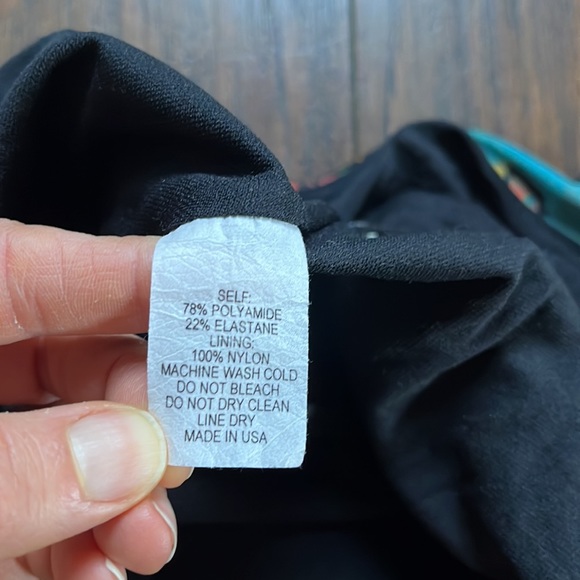 Unify The Ties Black Halter Top One Piece Bathing Suit - Picture 8 of 8